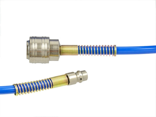 Furtun pneumatic spiralat PU 5x8mm 10m, GEKO G02966