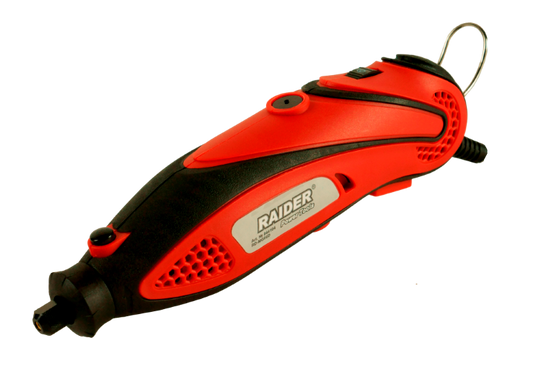 Mini polizor drept +accesorii 135W RD-MG06D, Raider 044104