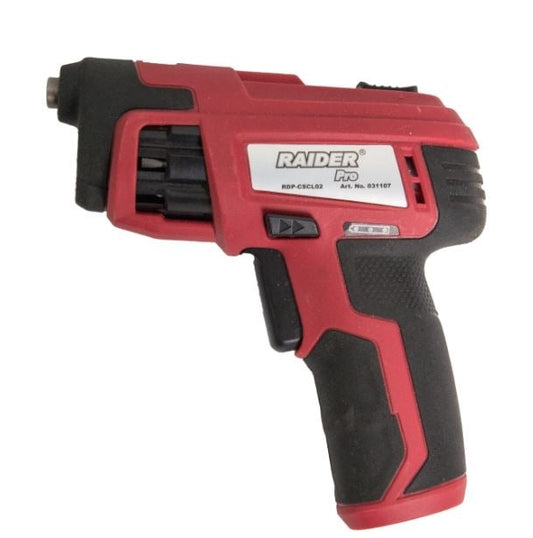 Surubelnita cu acumulator REVOLVER Li-ion 3.6V 1500mAh RDP-CSCL02, Raider 031107