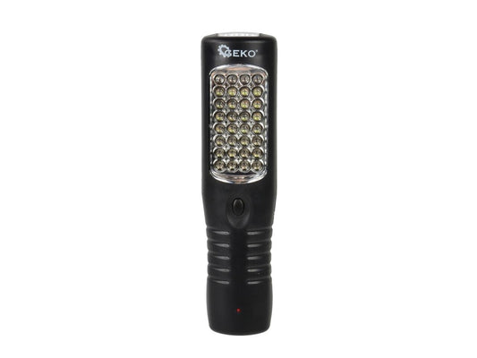 Lanterna pentru atelier, 28+4+3LED+carlig 230V/12V, Geko G15111