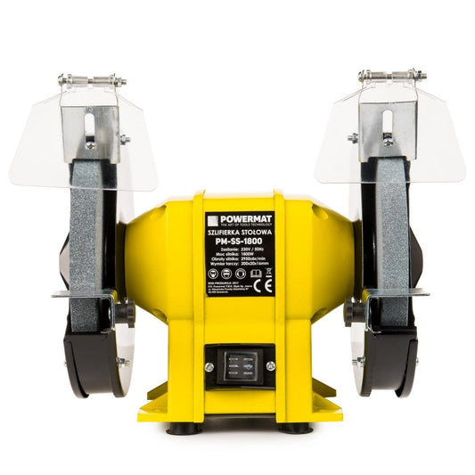 Polizor de banc 200mm 1800W, Powermat PM-SS-1800