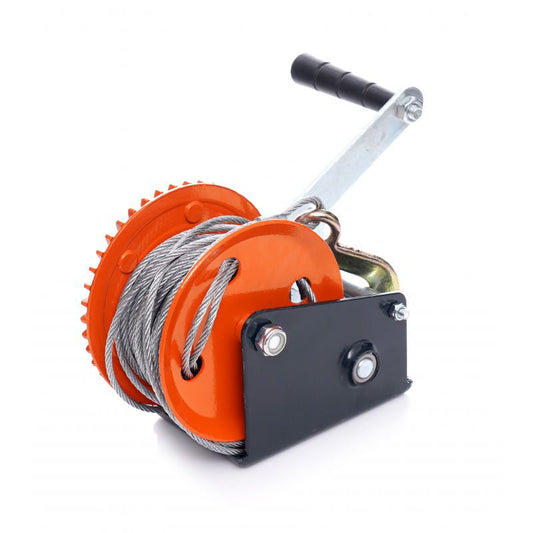 Troliu manual, 1560 kg, cablu 10 m, Kraft&Dele KD1313