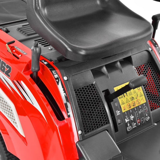 Tractoras pentru tuns iarba, latime de taiere 62 cm, putere nominala 3.45 kW, volum cos colector 130 l, HECHT5162