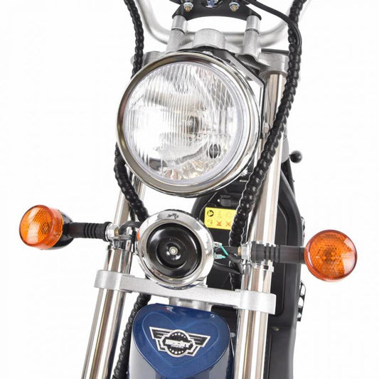 Scuter electric mare omologat COC, HECHTCOCISBLUE