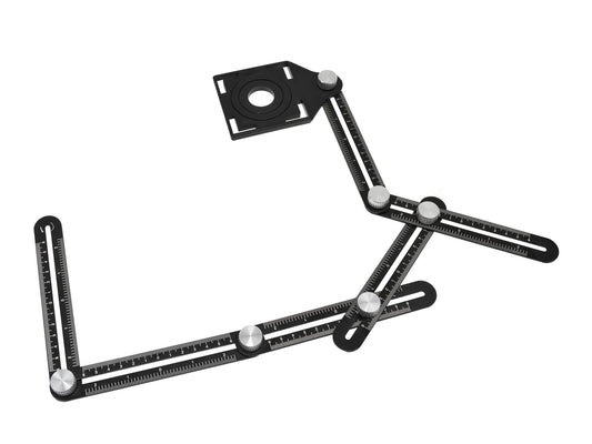 Sablon extensibil pentru gaurire, 6 brate, Geko, G64990