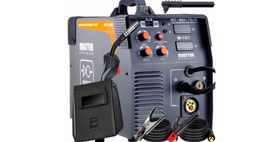 Aparat de sudura tip invertor MIG MAG MMA TIG FLUX, 250 A, Majster MP0111