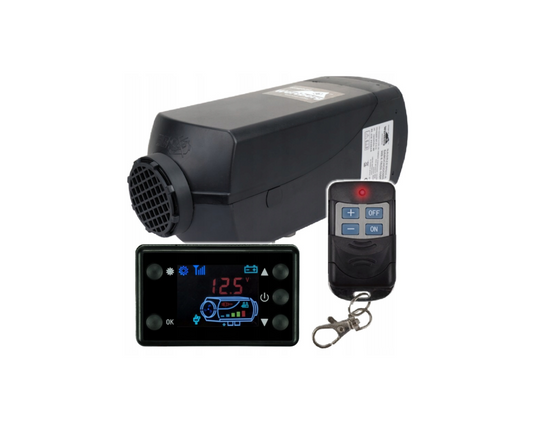 Aeroterma electrica portabila Wertberg WB6 .18, 12 V, 8 kW, Harder HD0033