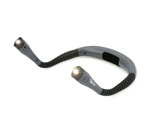 Lanterna LED flexibila cu doua capete si prindere pe gat, Geko G15112