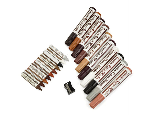 Kit reparatie lemn, 21 elemente, Geko G30148