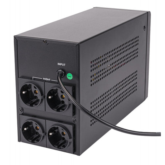 Sursa de curent PM-UPS-1200M, ecran LCD, 2 X 7 Ah, 720 W, Powermat PM1209