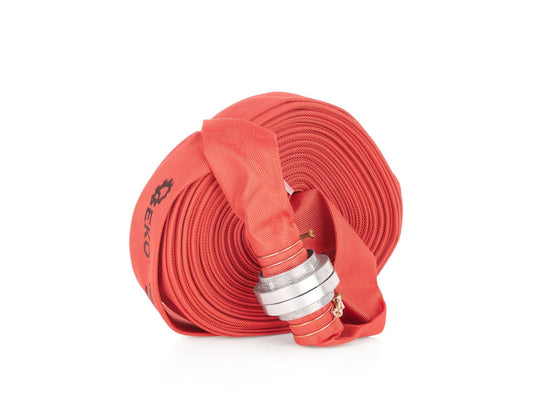 Furtun tip pompier, 2", 30 m, cu conectori, Geko G70035
