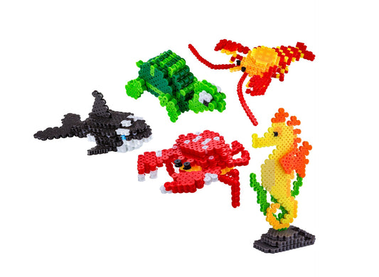 Set creativ margele de calcat, 3000 elemente, MalPlay 110954