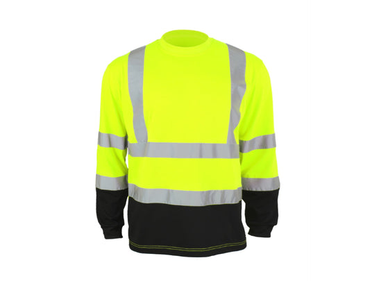 Bluza T-REF fluorescent galben cu dungi reflectorizante, marimea M, Artmas ART703006