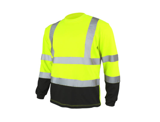 Bluza T-REF fluorescent galben cu dungi reflectorizante, marimea XXXL, Artmas ART703010