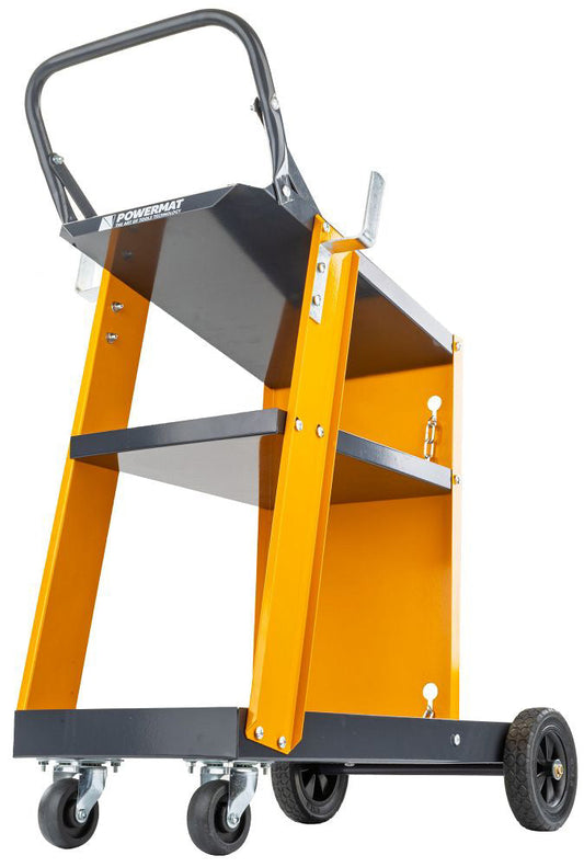 Carucior pentru aparatul de sudura PM-WSP-100T2, capacitate maxima 100 kg, Powermat PM1316