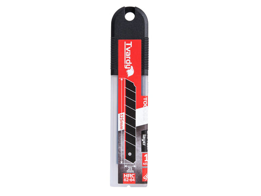 Set lame pentru cutter, 125x25x0,7mm SK2H, 10 elemente, Tvardy T00089