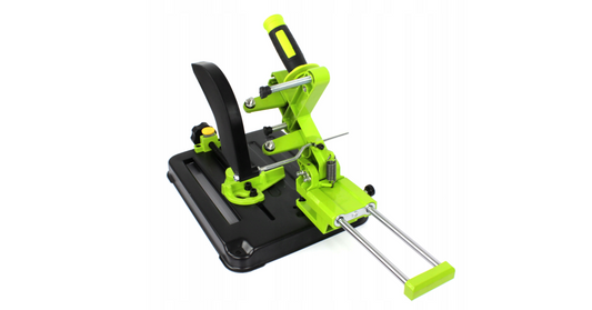 Suport pentru polizor unghiular cu sistem de culisare, menghina reglabila si taiere la 0-45°, 115-125 mm, Falon-Tech FT6485