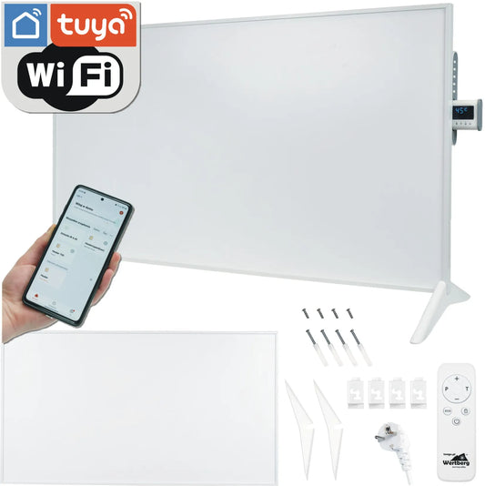 Panou de incalzire cu infrarosu Wertberg IR 6.60, Wi-fi, 600 W, Harder HD1018