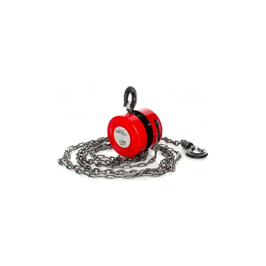 Troliu cu lant, 3 T, Kraft&Dele KD1117