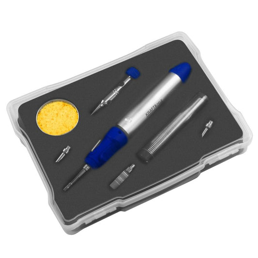 Pistol de lipit cu gaz, 1300°C, accesorii incluse, Kraft&Dele KD1792