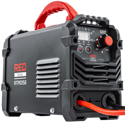 Redresor tip invertor cu afisaj LCD, 400 A, Red Technic RTPI0168