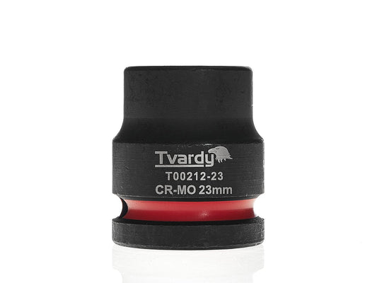Cheie tubulara de impact in 6 puncte, 3 / 4", 23 mm, Tvardy T00212-23