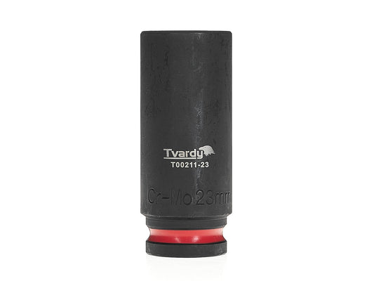 Tubulara lunga de impact in 6 puncte 1 / 2", 23 mm, Cr-Mo, Tvardy T00211-23