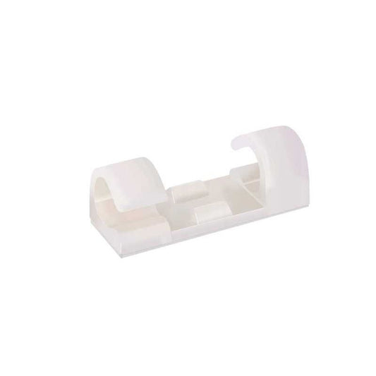 Organizator pentru cabluri pe banda, alb, Kraft&Dele KD10080