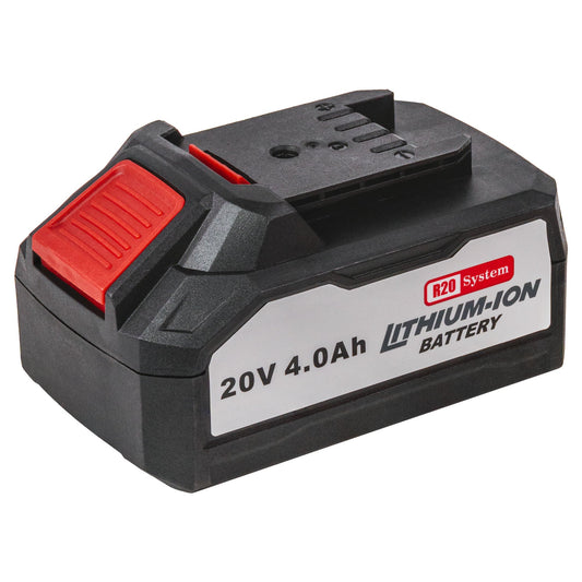 Set acumulator si incarcator pentru scule, 4 Ah, Raider 032134