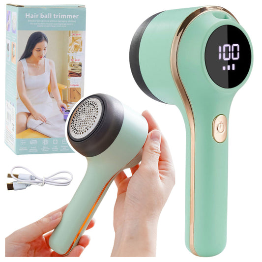 Aparat electric pentru scame cu 3 viteze, verde, Lean 26190