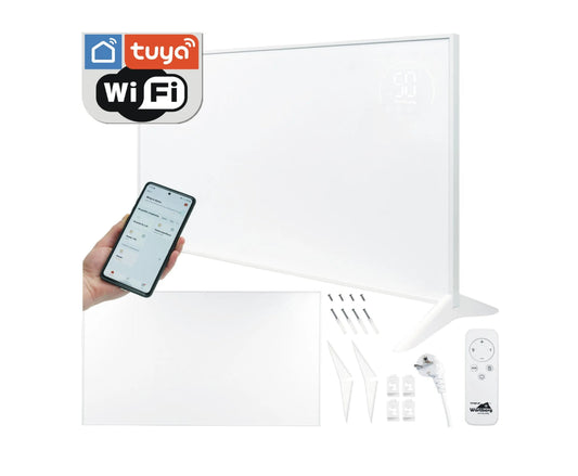 Panou de incalzire cu infrarosu Wertberg IR 9.50, control Wi-fi, 480 W, Harder HD1013