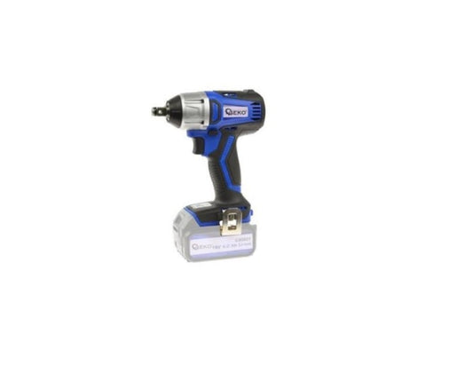 Pistol de impact cu acumulator, 400 Nm, 1/2 ", Geko + acumulator de 18V 2.0 Ah Li-ion + incarcator