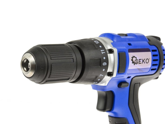 Autofiletanta / Surubelnita electrica Geko, 45 Nm, 13 mm + acumulator Li-ion 18V 2.0 Ah + incarcator
