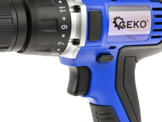 Autofiletanta / Surubelnita electrica Geko, 45 Nm, 13 mm + acumulator Li-ion 18V 4.0 Ah + incarcator