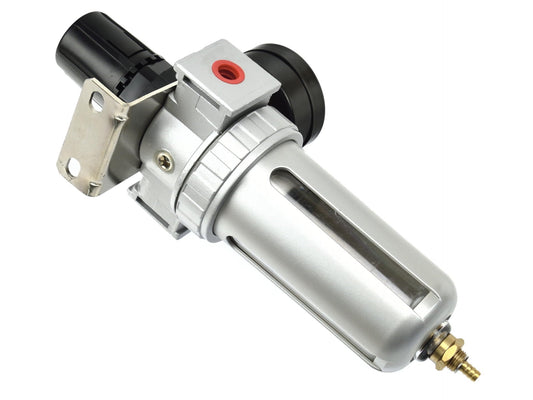 Reductor cu filtru de aer și lubrifiere 3/8", Geko G01177