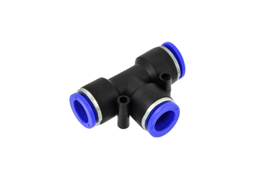 Conector furtun pneumatic PU/PE, tip T, 8mm, GEKO G03042
