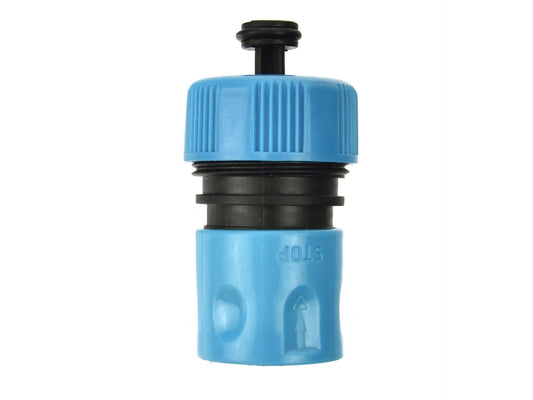 Conector rapid 3/4 cu opritor BLUE LINE, GEKO G73033B