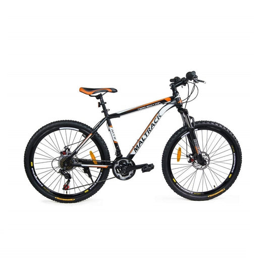 Bicicleta MTB MalTrack Team Orange, cu 18 Viteze, Roti 26 Inch + Bidon Apa