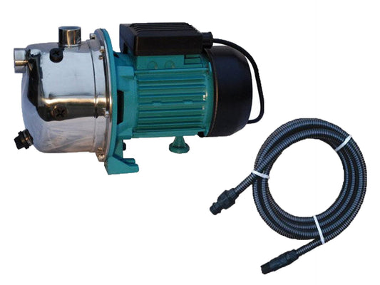 Kit pentru irigat, pompa autoamorsanta Omnigena JY 1000 ,1100 W cu furtun de aspirare de 7m, OM0003/7m