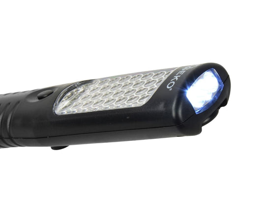 Lanterna pentru atelier, 28+4+3LED+carlig 230V/12V, Geko G15111