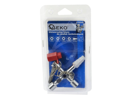 Cheie universala pentru dulapuri tehnice, Geko G10049
