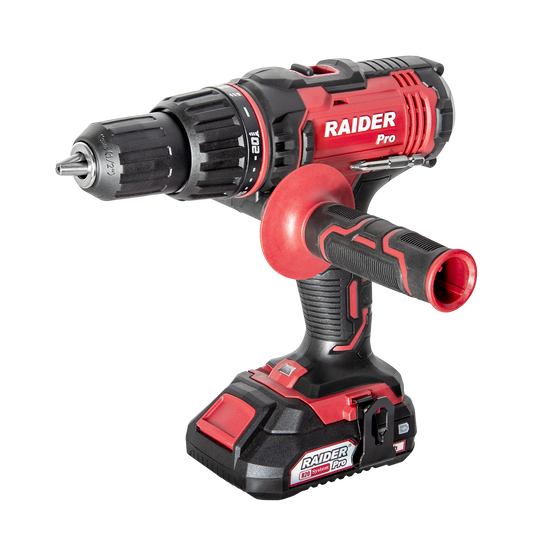 Masina de gaurit cu percutie 20V 50Nm 2x2Ah RDP-SCDI20, Raider 030208