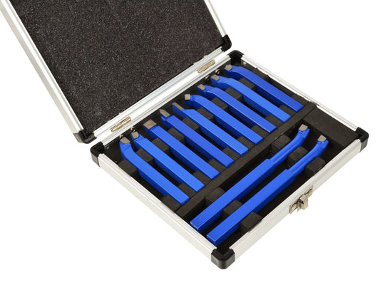 Set 11 instrumente de strunjire 8x8mm, Geko G01240