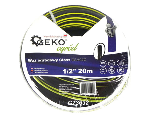 Furtun de gradina CLASS BLACK 1/2" 20m, GEKO G73632