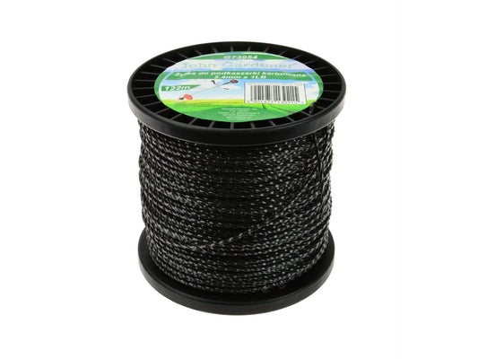Coarda taiere pentru masini de tuns iarba, ondulata, 2.4mmx122m, GEKO G73954