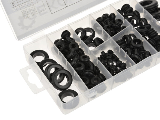 Set 180 garnituri din cauciuc, GEKO G02915
