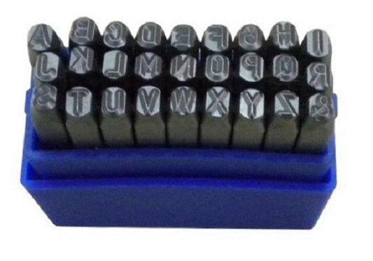 Set 27 poansoane cu litere 5mm, Bass Polska