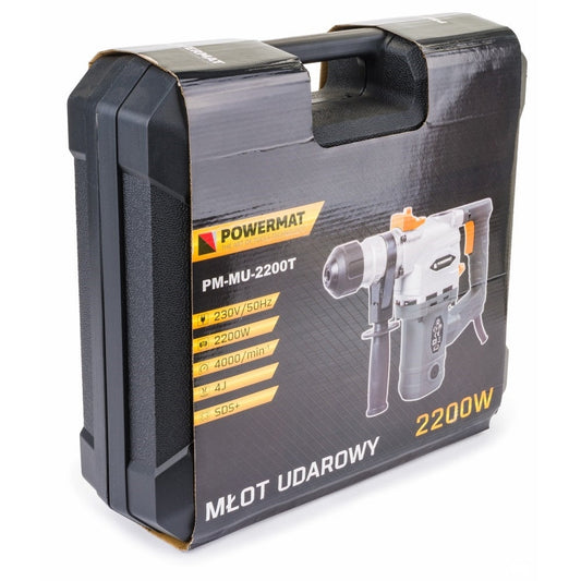 Masina de gaurit SDS + 2200W 4J, Powermat PM-MU-2200T