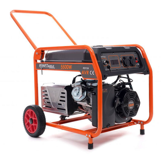 Generator monofozat 5500W 12 / 230V, Kraft&Dele KD124