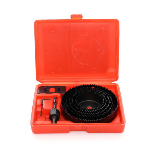 Set carote pentru lemn, 8 elemente, 64-127mm, Kraft&Dele, KD10279